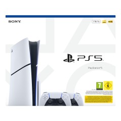 Sony 1000050116 spillekonsol 1 TB Wi-Fi Sort Hvid